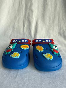 Ciabatte per bambini in PVC blu con suola antiscivolo da 15 mm, scarpe estive a infradito per ragazzi dai 4 ai 6 anni - Product Image 6