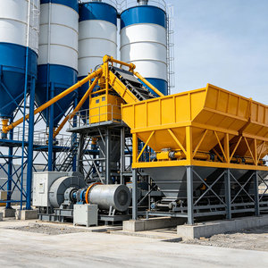 Centrale à béton verticale électrique Schwell 25m³/h, nouvelle, entièrement automatique avec contrôle PLC - Product Image 1