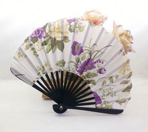 Custom Printed Eco-Friendly Vintage Wooden Folding Fans for Weddings Birthdays Promotional Party Supplies Handheld Foldable Fans - Product Image 5