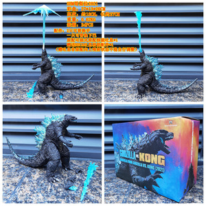Quái vật SHM cho Godzilla 2021/2019 Đồ chơi mô hình điều kiện mới Nhựa Chiến tranh Vua <span class=keywords><strong>Kong</strong></span> máy bay phản lực hạt nhân di động tay bán buôn - Product Image 5