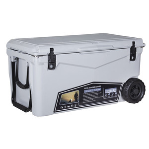 Hộp Làm Mát Roto 2022 Bánh Xe Hộp Làm Mát Rotomolded Hộp Làm Mát Ngực Đá Ngoài Trời Bằng Xốp Pu Bằng Nhựa Có Tay Cầm Để Giữ Lạnh Bán Buôn - Product Image 5