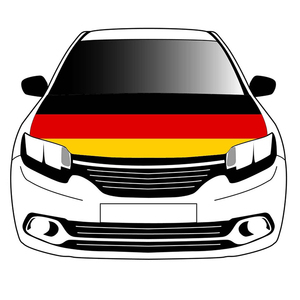 Nueva Funda Personalizada para Capó <span class=keywords><strong>de</strong></span> Coche con la Bandera <span class=keywords><strong>de</strong></span> Alemania y Tejidos Elásticos Lavables, Pancarta para Capó <span class=keywords><strong>de</strong></span> Coche - Product Image 1