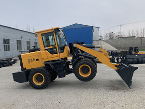 Новый сочлененный садовый трактор погрузчик Редуктор Мини 4x4 колесный погрузчик дизельный для погрузчика сахарного тростника - Product Image 4