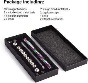 अनुकूलित लोगो रंग पैकेज उपहार मजबूत नियोडिमियम चुंबकीय उपकरण पेन भेजने के लिए तैयार है - Product Image 4