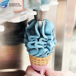 Thương mại 7 hương vị máy làm kem mềm kem tự động mềm phục vụ Kem Máy bán hàng tự động để bán - Product Image 5