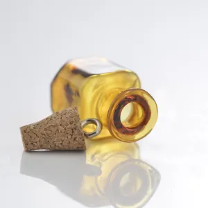 El yapımı kare mesaj şişeleri mantar tıpa sıcak satış dileğiyle şişe cam kavanoz Mini ucuz küçük DIY popüler kapları