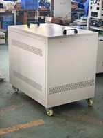 Transformateur monophasé vers triphasé haute qualité 230V/220V 400V/380V, capacité nominale 30kVA 50kVA, entrée 100V 50Hz, élévateur de tension à bobine