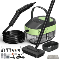 Limpiador a Vapor Profesional de Alta Presión de 2500 W, Vaporizador Portátil de Mano, Máquina de Limpieza a Vapor Multifuncional