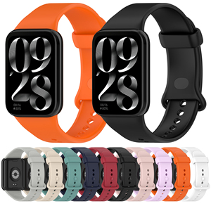 BEEFLYPOWER Correas <span class=keywords><strong>de</strong></span> Silicona <span class=keywords><strong>de</strong></span> Goma para Relojes Inteligentes Deportivos, las Más Vendidas, para Redmi Watch 4 5, para <span class=keywords><strong>Xiaomi</strong></span> Mi Band 8 9 Pro - Product Image 1