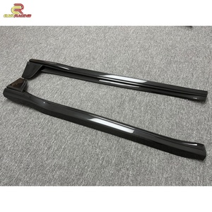 ชุดแต่งสเกิร์ตข้างคาร์บอนไฟเบอร์แห้งคุณภาพสูงสไตล์ Tehart สำหรับรถ Porsche Carrera 992 Turbo S ปี 2020-2023 - Product Image 4