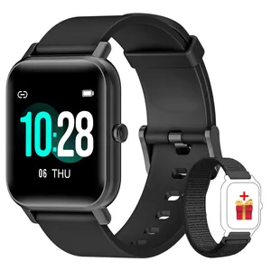Reloj inteligente para hombre y mujer, accesorio de pulsera resistente al agua con control del ritmo cardíaco y del oxígeno en sangre, Compatible con iPhone Samsung Blackview R3