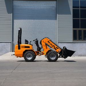 La Chine manuel WY180T 2ton agricole prix articulé <span class=keywords><strong>pelle</strong></span> <span class=keywords><strong>Micro</strong></span> seau petit Mini chargeur sur pneus avant à <span class=keywords><strong>vendre</strong></span> - Product Image 3