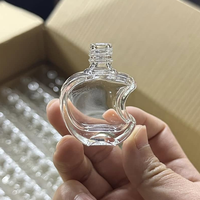 Diffuseur de parfum de luxe pour voiture, flacon en verre, diffuseur d'huiles essentielles, flacon en verre pour aromathérapie automobile, mini diffuseur vide en verre
