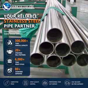 Tubería de Acero Inoxidable 316L 904L de Alta Calidad con Acabado Satinado de 88.9mm, Tratada con Acido, ASTM A312, para Sistemas Neumáticos - Product Image 1