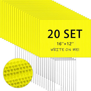 Cartelli da Giardino Personalizzati Stampati Certificati ISO9001 Ecologici Impermeabili all'Ingrosso per Fogli di Plastica ad Alta Resistenza - Product Image 1