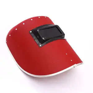 Mascarilla de soldadura portátil tipo Red, Máscara de Soldadura Industrial, protección de seguridad, manual, gafas de 108x50mm