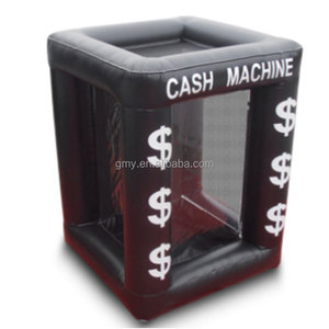 GMY Inflatables Commercial Black Cash Cube <span class=keywords><strong>Jeux</strong></span> gonflables <span class=keywords><strong>Jeux</strong></span> gonflables interactifs avec souffleur - Product Image 2
