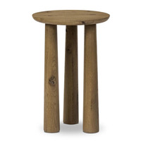 Table d'appoint rustique en bois massif Kamal Arts, durable, moderne, faite à la main, multifonctionnelle, pour salle à manger, chambre, salon, hôtel, cuisine