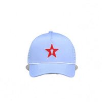 Casquette de golf 5 panneaux en gros avec perforations découpées au laser et design classique pour hommes et femmes, idéale pour les tournois et les activités sur le parcours