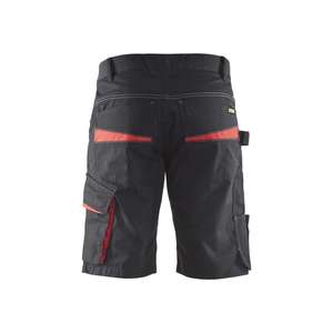 BLAKLADER - 149913309956C48 Service <b>shorts</b> Black/Red - EAN 7330509549766 WORK <b>TROUSERS</b> WORK <b>SHORTS</b> - Product Image 2