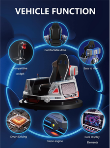 Manèges de voiture UFO rotatifs à 360 degrés et amovibles, en métal, avec <span class=keywords><strong>casque</strong></span> de réalité virtuelle MR VR pour divertissement intérieur - Product Image 3