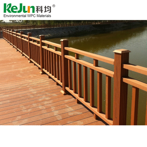 Venta al por mayor al aire libre jardín balcón hueco Wpc barandilla con viga accesorio conector - Product Image 4