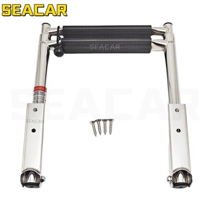 Échelle de bateau Seacar en acier inoxydable 304 rétractable pour yacht, matériel marin - Product Image 2