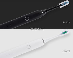 แปรงสีฟันไฟฟ้าสมาร์ทโซนิคสำหรับผู้ใหญ่ แปรงสีฟันแบบชาร์จ USB กันน้ำ IPX7 ขนแปรงนุ่ม ใช้สำหรับการเดินทาง - Product Image 2