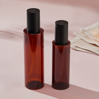 100ml 120ml 200ml Bouteille de lotion rechargeable ambre haute Bouteilles de pulvérisation de brouillard cosmétique pour animaux de compagnie