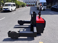 Chariot à palettes tout-terrain à charge lourde de 2 tonnes avec transmission AC, déplaceur latéral hydraulique, haute garde au sol, chariot à palettes d'extérieur