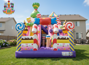 Castillo Inflable de Princesa con Tobogán Inflable, Precio de Fábrica, Combinación de Trampolín, Alquiler <span class=keywords><strong>Comercial</strong></span> para Fiestas - Product Image 4