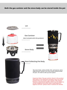 Estufa de Camping Manual de 1.4L, Sistema de Cocina con Quemador de Propano e Ignición Piezoeléctrica para Senderismo y Excursionismo al Aire Libre, Estufa de <span class=keywords><strong>Gas</strong></span> Portátil - Product Image 5