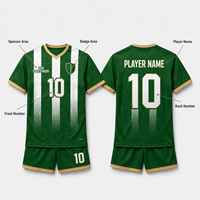 Maillots d'extérieur personnalisés pour équipes, uniformes d'entraînement vintage, maillots de football respirants imprimés à rayures 100 % polyester pour adultes unisexe