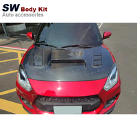 Capot avant en fibre de carbone de haute qualité pour Suzuki Swift ZC33S, couvercle de moteur avant, capot, amélioration des performances, pièces automobiles