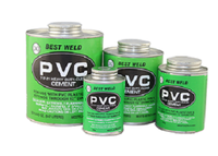Tuyau en plastique de PVC de colle