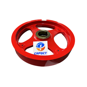 Le volant d'inertie stocke l'énergie cinétique pour que le concasseur traite la roche dure sans surcharge du moteur. - Product Image 1