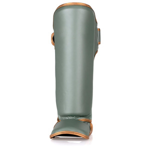 High Quality Cow Hide Leather Shin Guard Custom Logo Leg Guards and Warmers Wholesale Leather Shin Guards Customized OEM Service - Product Image 4