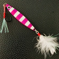 WEI 30g Lent Jigging Pitch Artificielle Métal Jig Lumineux Naufrage Plomb Leurres De Pêche