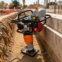 Pilonneuse thermique 6,5 CV de type 130, compresseur de sol 30 kN, type « Jumping Jack »