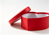 Boîte cadeau rigide en forme de cœur rouge personnalisée, boîte en papier pour la Saint-Valentin, pour chocolats, bonbons, emballage de cadeaux de mariage