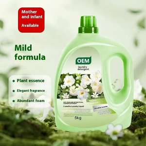 Suavizante Ecológico con Esencia de Camelia, Detergente Líquido para Ropa con Poderosa Descontaminación, Baja Espuma, Fragancia Natural, Fácil de Lavar - Product Image 5