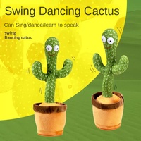 Cactus dansant en peluche, populaire en ligne, qui chante, danse et parle, jouet amusant pour enfants et décoration d'intérieur