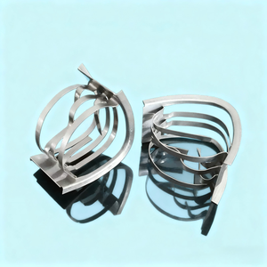 Pingxiang Dai-Er Intalox Anneaux rectangulaires conjugués, conditionnement aléatoire, <span class=keywords><strong>pour</strong></span> le remplissage de tours de refroidissement pétrochimiques - Product Image 4