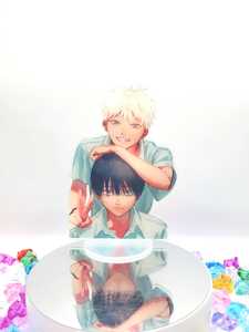 อนิเมะ เดอะ ซัมเมอร์ ฮิคารุ ไดด์ บล โยชิกิ ฮิคารุ ตุ๊กตาตั้งโชว์พลาสติกสองด้าน 15 ซม. อนิเมะ มังงะ ยาโออิ บอยส์ เลิฟ ผลิตในจีน - Product Image 1