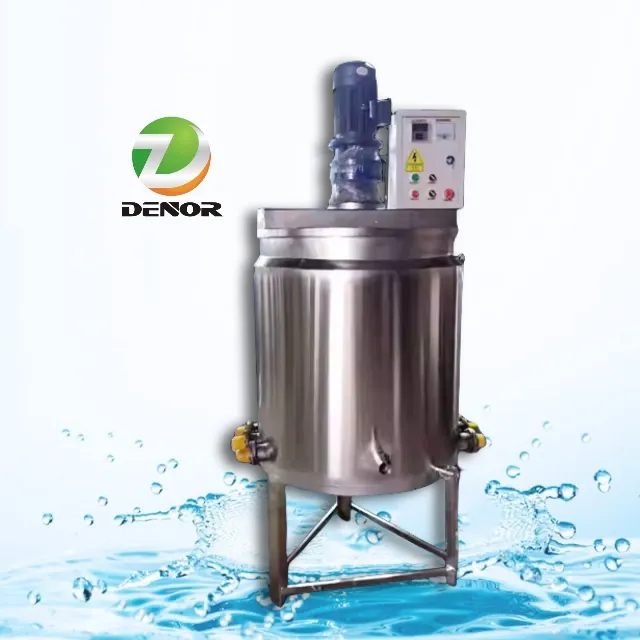 Nóng bán giá chất lỏng lưu trữ emulsify trống disperser homogenizer sưởi ấm áo khoác tàu khuấy thép không gỉ trộn ta