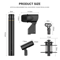 VOXFULL DRM770Z professionnel oem filaire condensateur dynamique micro kit batterie microphone ensemble et accessoires pour batterie instrument de musique