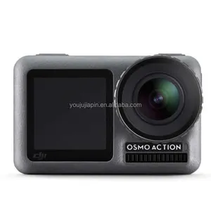 नई संवर्धन DJI Osmo कार्रवाई कैमरा निविड़ अंधकार 4K UHD एचडीआर 60FPS दोहरी खेल कैमरा सुपर विरोधी शेक दोहरी स्क्रीन