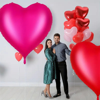 63 pouces saint valentin géant Extra Large amour ballon mariage fiançailles anniversaire fête décorations proposition Confession