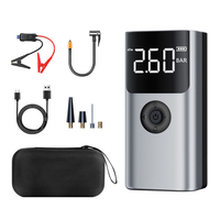 Démarreur de batterie 1000A avec pompe à air 150 PSI, gonfleur de pneus portable, booster de batterie de voiture 8000 mAh, batterie externe d'urgence tout-en-un 12V