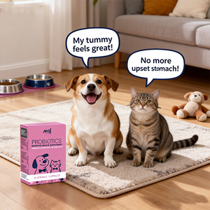 แคปซูล<span class=keywords><strong>น</strong></span>้ำมั<span class=keywords><strong>น</strong></span>ปลาแซลมอ<span class=keywords><strong>น</strong></span>อลาสก้า OEM ผสมโปรไบโอติกและพรีไบโอติก สำหรับสัตว์เลี้ยง (แมวและสุ<span class=keywords><strong>น</strong></span>ัข) - บำรุงผิวหนังและข<span class=keywords><strong>น</strong></span> ดูดซึมเร็ว - Product Image 3